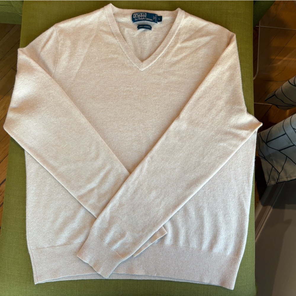 Ralph Lauren Polo 100% Italian Cashmere Sweater - Picture 2 of 6